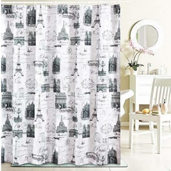 Eiffel Tower Paris Bathroom Accessories Soap Dispenser Toothbrush Holder… - Picture 5 of 16